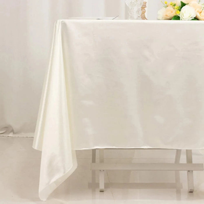 70" x 70" Scuba Polyester Square Tablecloth Wedding Table Linens