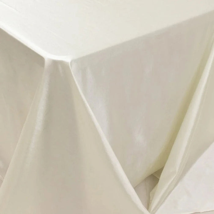 90" x 156" Scuba Polyester Rectangular Tablecloth