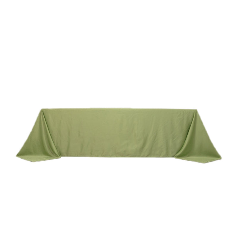 90" x 156" Lamour Satin Rectangular Tablecloth