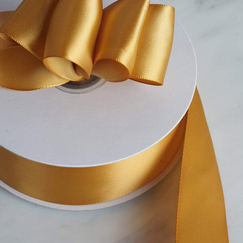 1 1/2" x 50 yards Single Side Satin Ribbon