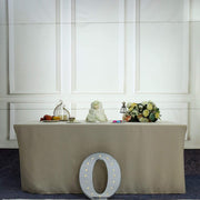 1.7 ft Lighted Metal Marquee Silver Light Up Letter