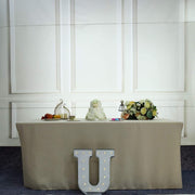 1.7 ft Lighted Metal Marquee Silver Light Up Letter