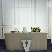 1.7 ft Lighted Metal Marquee Silver Light Up Letter