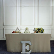 1.7 ft Lighted Metal Marquee Silver Light Up Letter