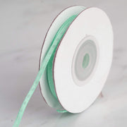 1/8" x 25 yards Single Side Satin Polka Dot Ribbon