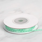 1/8" x 25 yards Single Side Satin Polka Dot Ribbon RIB_DOT0108_MINT