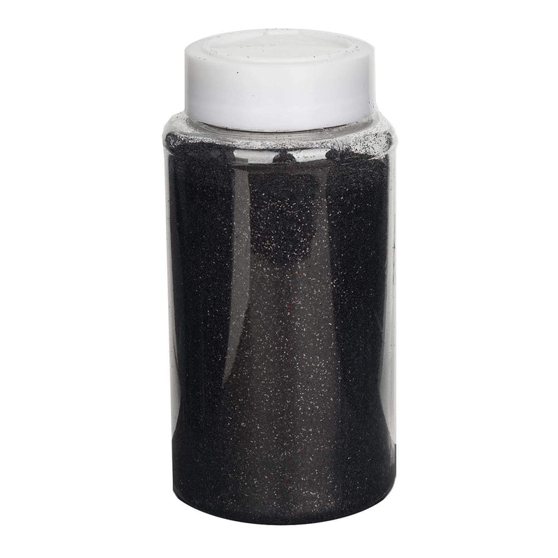 1 lb Jar Sparkly Extra Fine DIY Art Glitter BOTT_GLIT_001_BLK