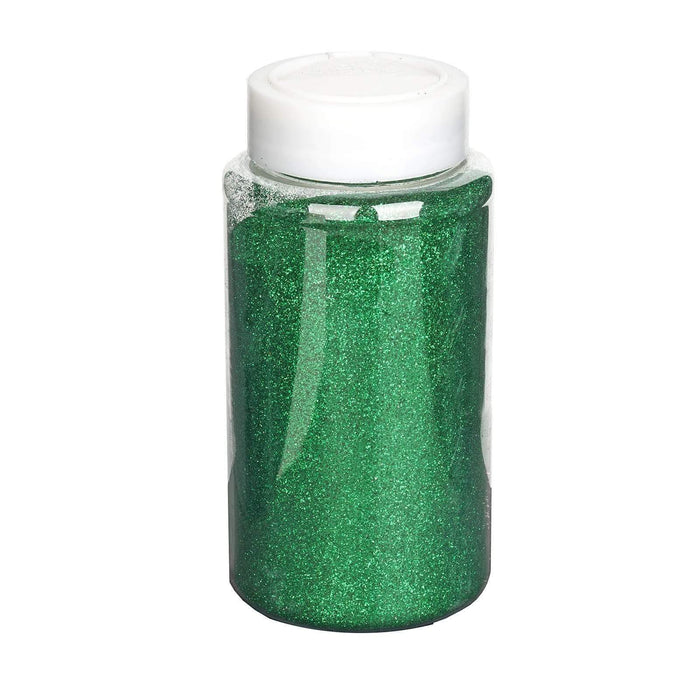 1 lb Jar Sparkly Extra Fine DIY Art Glitter BOTT_GLIT_001_GRN