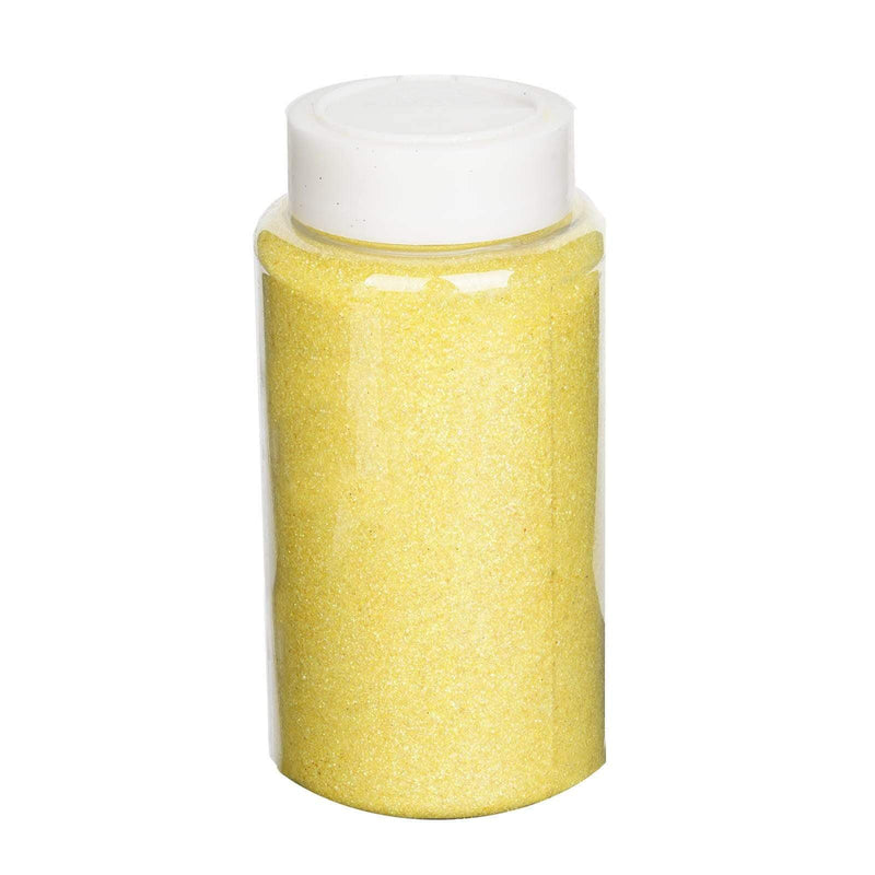 1 lb Jar Sparkly Extra Fine DIY Art Glitter BOTT_GLIT_001_YEL