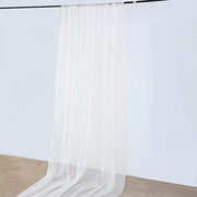1 Panel 10 x 20 ft Premium Sheer Voile Ceiling Curtain Drape