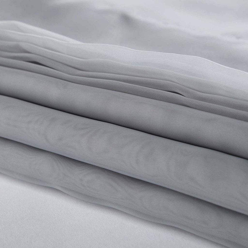 1 Panel 10 x 30 ft Premium Sheer Voile Ceiling Curtains Drapes