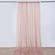 1 Panel 10 x 30 ft Premium Sheer Voile Ceiling Curtains Drapes