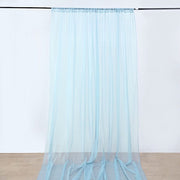 1 Panel 10 x 30 ft Premium Sheer Voile Ceiling Curtains Drapes