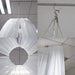 1 Panel 10 x 40 ft Premium Sheer Voile Ceiling Curtains Drapes