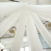 1 Panel 10 x 40 ft Premium Sheer Voile Ceiling Curtains Drapes CUR_PANORGZ_40_IVR