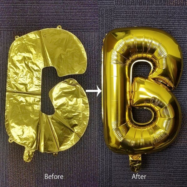 1 pc 16" Mylar Foil Balloon - Gold Letters