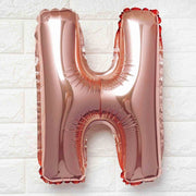 1 pc 16" Mylar Foil Balloon - Rose Gold Letters