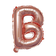 1 pc 16" Mylar Foil Balloon - Rose Gold Letters BLOON_16RG_B