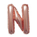 1 pc 16" Mylar Foil Balloon - Rose Gold Letters BLOON_16RG_N
