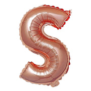 1 pc 16" Mylar Foil Balloon - Rose Gold Letters BLOON_16RG_S