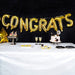 1 set 13" Congrats Mylar Foil Balloon Banner - Gold BLOON_LTR_GRATS_14_GOLD