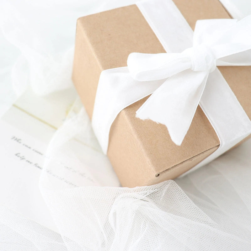 1" x 10 yards Velvet and Nylon Ribbon Roll