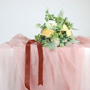 1" x 10 yards Velvet and Nylon Ribbon Roll