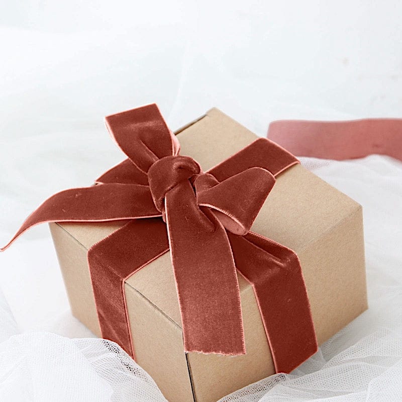 1" x 10 yards Velvet and Nylon Ribbon Roll