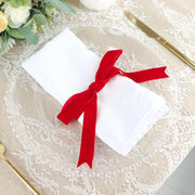 1" x 10 yards Velvet and Nylon Ribbon Roll