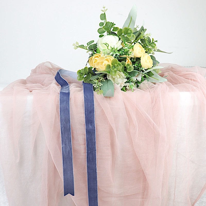 1" x 10 yards Velvet and Nylon Ribbon Roll