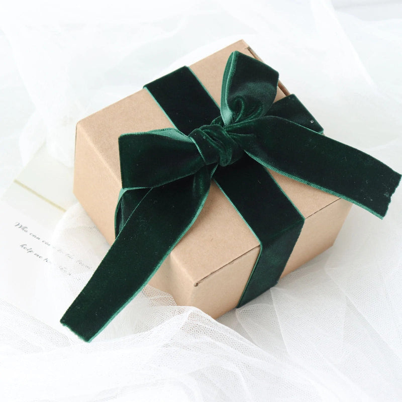 1" x 10 yards Velvet and Nylon Ribbon Roll