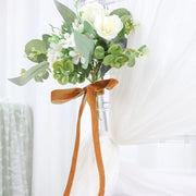 1" x 10 yards Velvet and Nylon Ribbon Roll