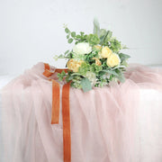 1" x 10 yards Velvet and Nylon Ribbon Roll