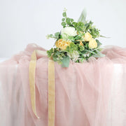 1" x 10 yards Velvet and Nylon Ribbon Roll