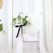 1" x 10 yards Velvet and Nylon Ribbon Roll