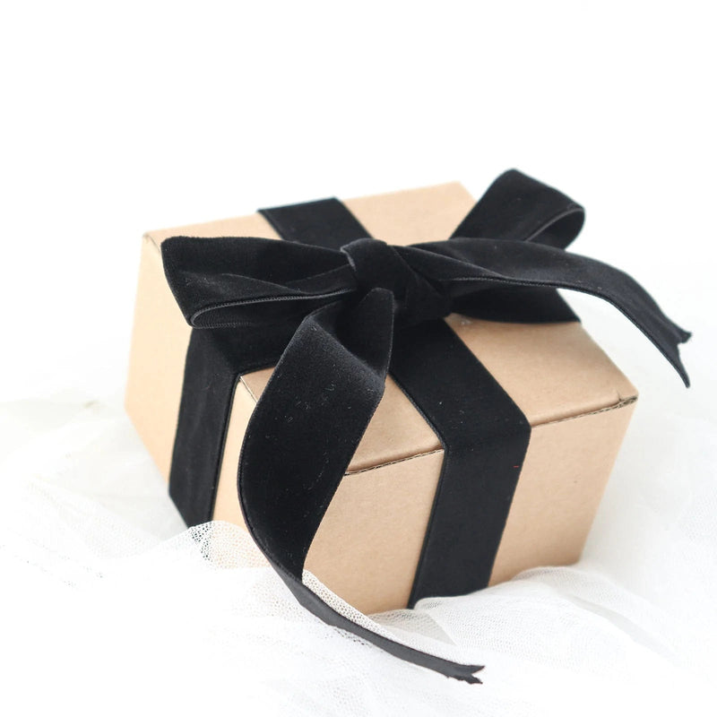 1" x 10 yards Velvet and Nylon Ribbon Roll