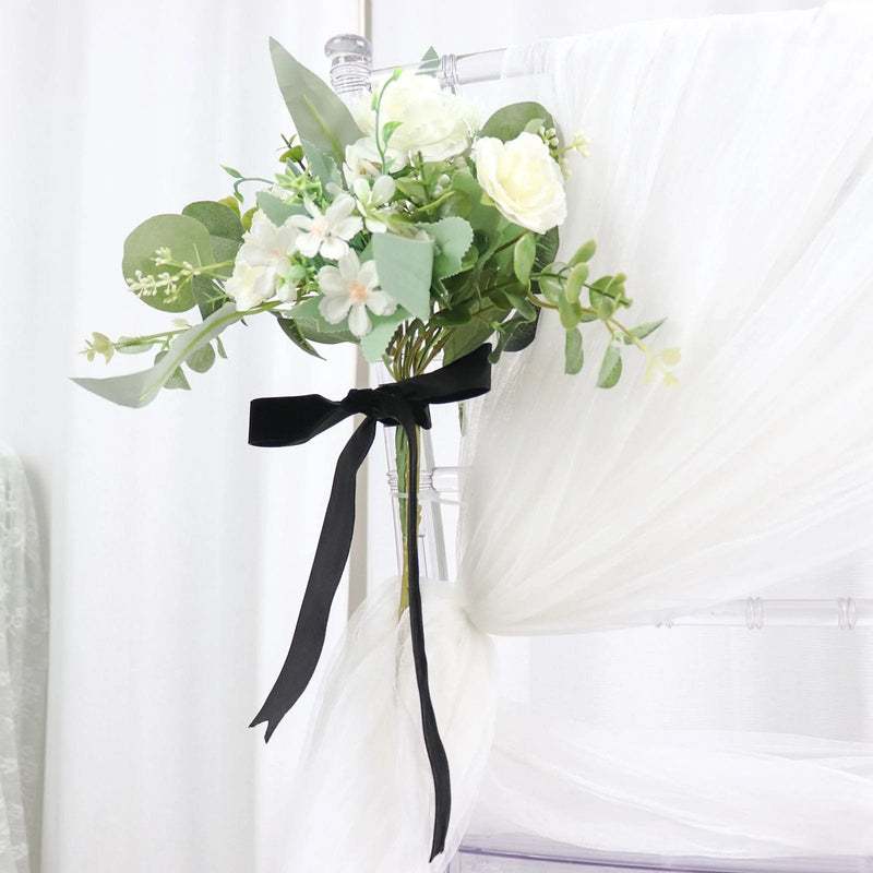 1" x 10 yards Velvet and Nylon Ribbon Roll