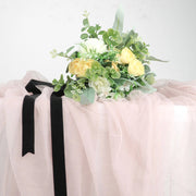 1" x 10 yards Velvet and Nylon Ribbon Roll