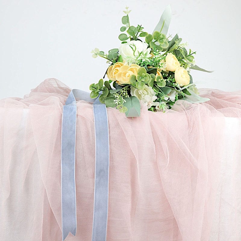 1" x 10 yards Velvet and Nylon Ribbon Roll