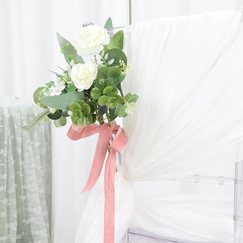 1" x 10 yards Velvet and Nylon Ribbon Roll