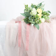 1" x 10 yards Velvet and Nylon Ribbon Roll