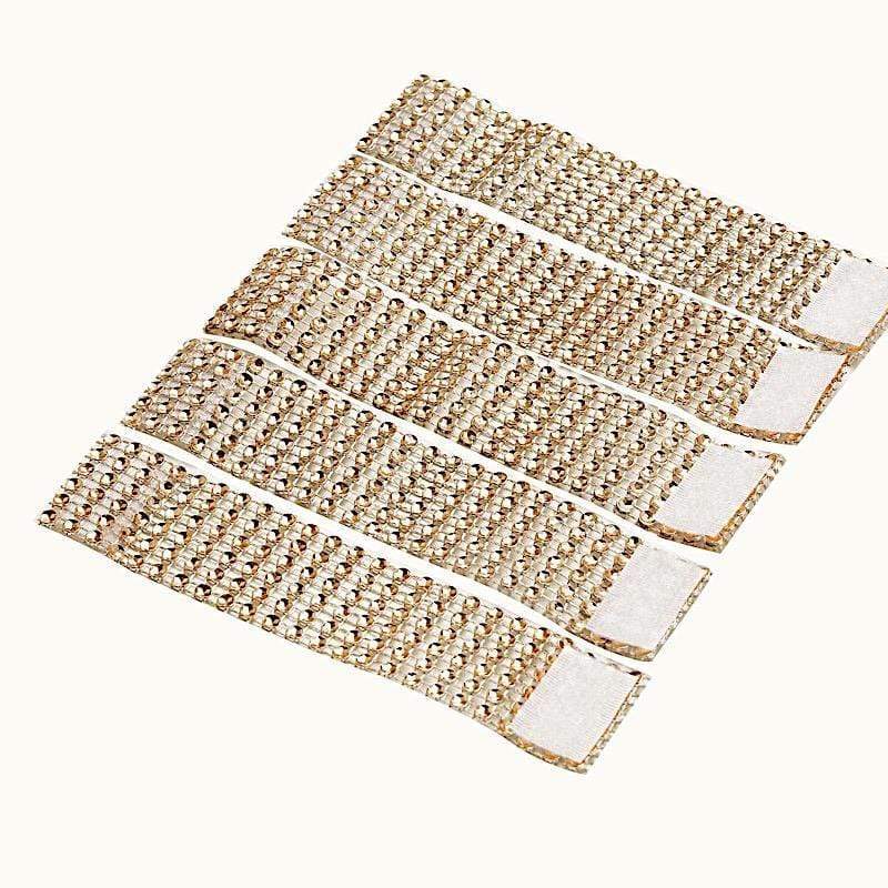 10 Diamond Rhinestone Mesh Napkin Rings