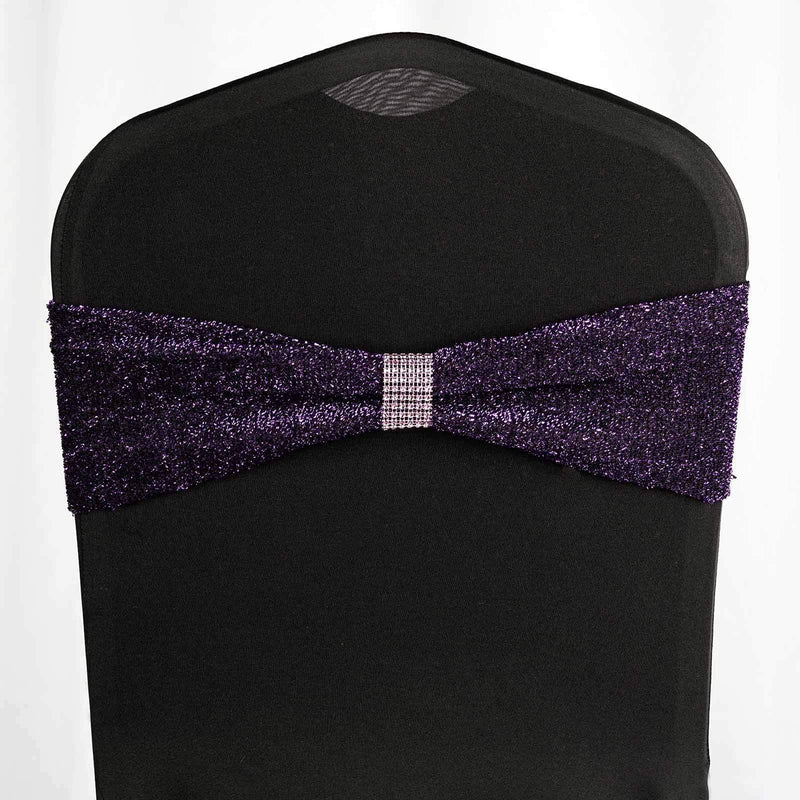 10 Diamond Rhinestone Mesh Napkin Rings