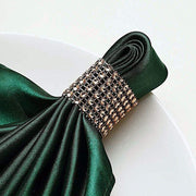 10 Diamond Rhinestone Mesh Napkin Rings NAP_RING07_ANTQ