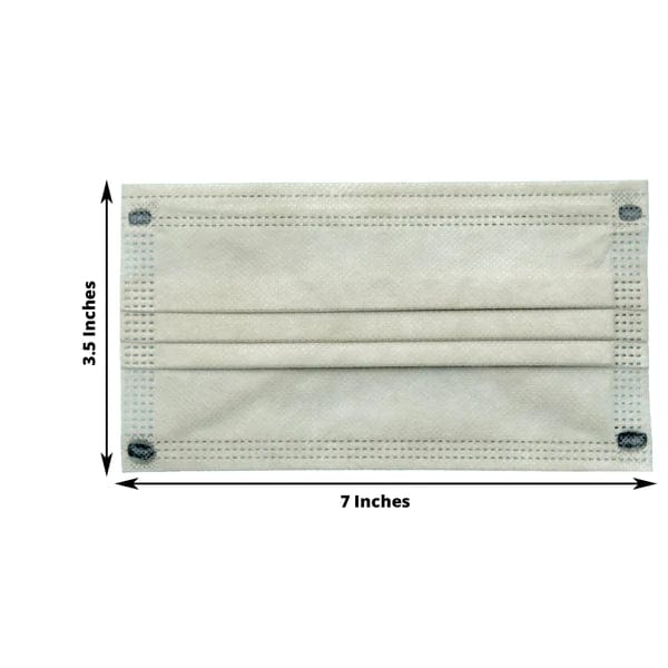 10 Disposable Face Masks 3-Layer Protective Covers