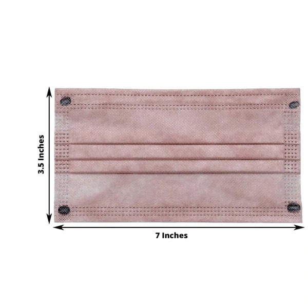 10 Disposable Face Masks 3-Layer Protective Covers