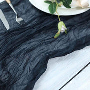 10 ft Cheesecloth Table Runner Cotton Wedding Linens