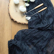 10 ft Cheesecloth Table Runner Cotton Wedding Linens