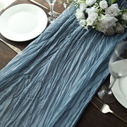 10 ft Cheesecloth Table Runner Cotton Wedding Linens