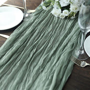 10 ft Cheesecloth Table Runner Cotton Wedding Linens